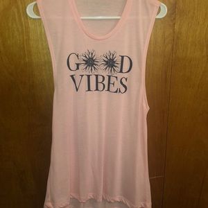 Good Vibes tank top